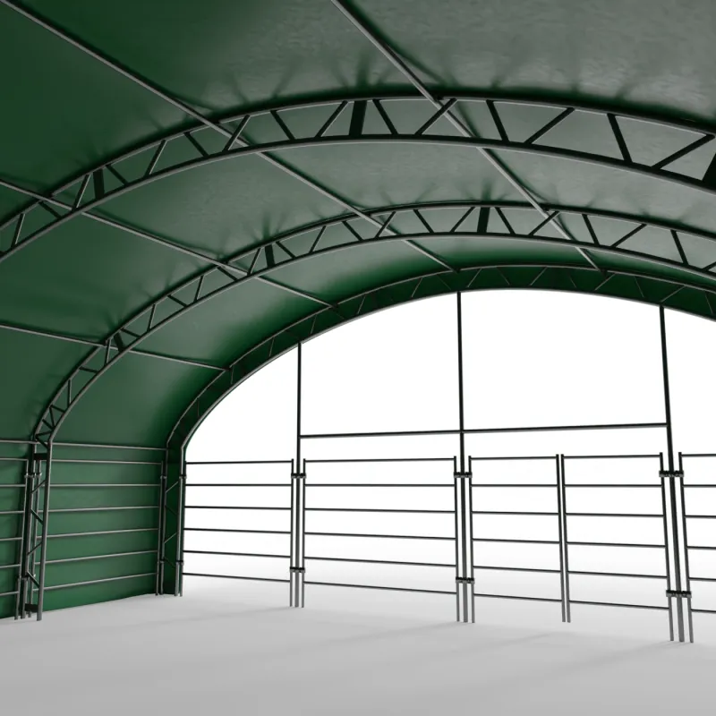 Tiergehege 10x10m PVC 750g/m2