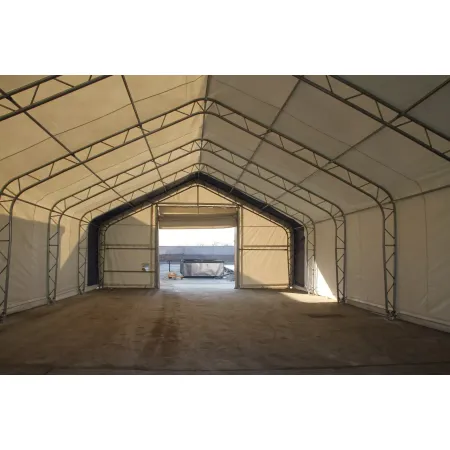 Zelthalle mit Giebeldach 10x18,3m PVC 900g/m2