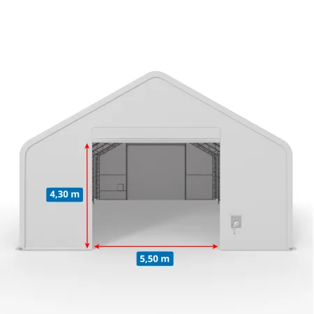 Festzelt XXL mit Schrägdach 12,2x24,4m PVC 900g/m2