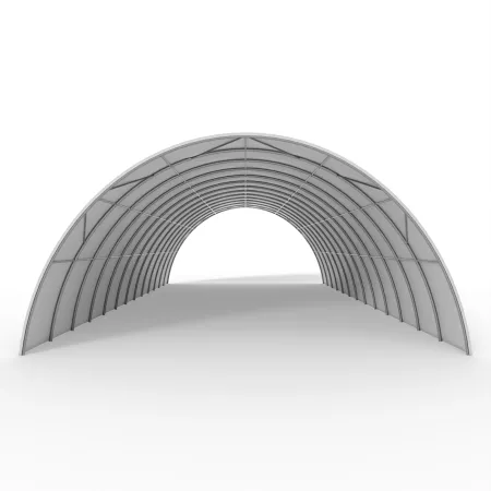 Rundbogen-Zelthalle 12,2x24m PVC 750g/m²