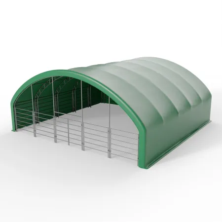 Tiergehege 12x12m PVC 750g/m2