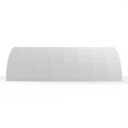 Gebogene Zelthalle 15,25x36,6m PVC 750g/m2