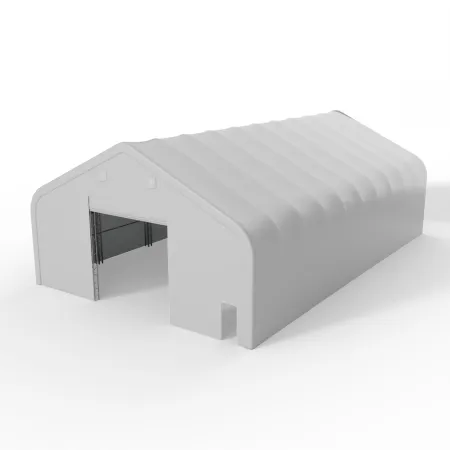 XL Zelthalle mit Giebeldach 15,25x24,4m PVC 900g/m2