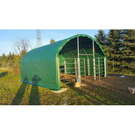 Weidezelt 8x8 m PVC 750 g/m²