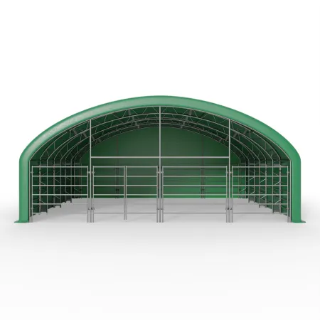 Weidezelt 10x10 m PVC 750 g/m²