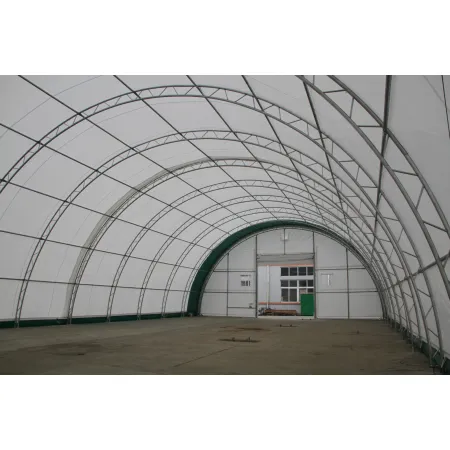 Bogenhalle 15,25x36,6m PVC 900g/m²