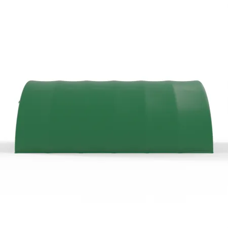 Bogenhalle 6.1x9.15m PVC 750g/m² in der grünen Ausführung