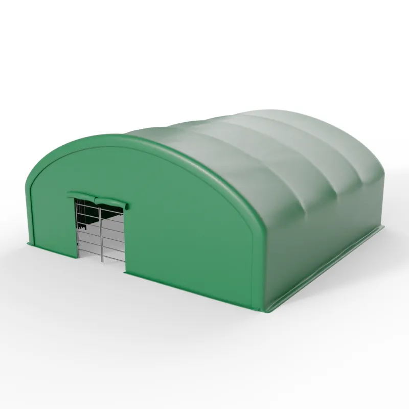 Vorderwand für Tiergehege 10x10m PVC 750g/m²