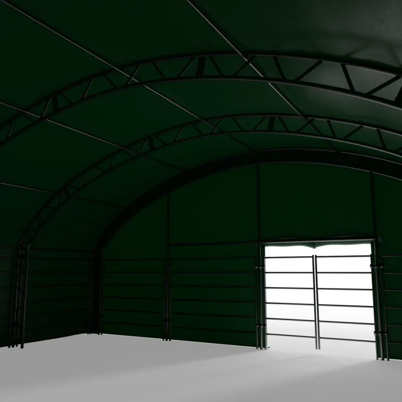 Vorderwand für Tiergehege 10x10m PVC 750g/m²