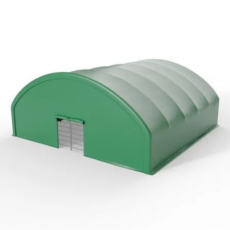 Vorderwand für Tiergehege 12x12m PVC 750g/m²