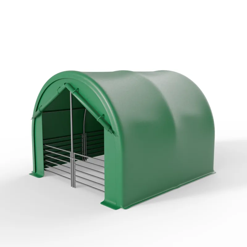 Vorderwand für Tiergehege 4x4m PVC 750g/m²