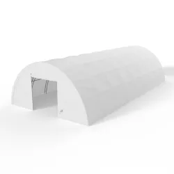 Verstärkte Bogenhalle 12,2x24 m PVC 750 g/m²