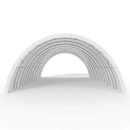 Verstärkte Rundbogenhalle 12,2x18 m PVC 900 g/m²