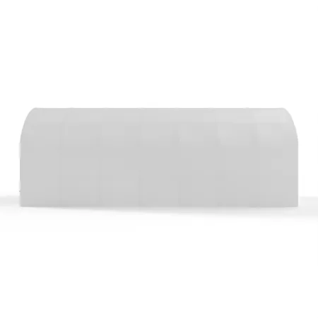 Bogenhalle mit senkrechten Seitenwänden 6,1x9,15 m PVC 750 g/m²