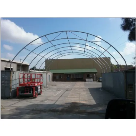 Container Überdachung 12x24 m PVC 900 g/m²
