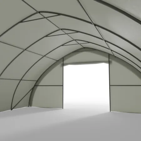 Bogenhalle 9,76x10 m PVC 900 g/m²