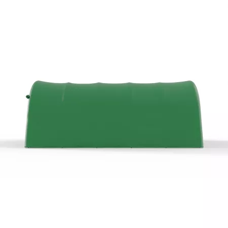 Rundbogen-Garage Zelt in grüner Ausführung 3,66x6,1 m PVC 750 g/m²