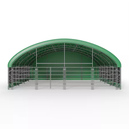 Tiergehege 10x10m PVC 900g/m2